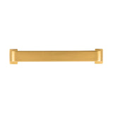 Brighton Collection Pull 6-5/16 Inch (160mm) Center to Center Brushed Golden Brass Finish