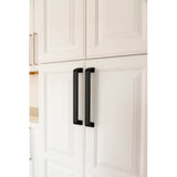 Brighton Collection Pull 6-5/16 Inch (160mm) Center to Center Brushed Golden Brass Finish
