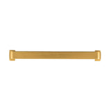 Brighton Collection Pull 8-13/16 Inch (224mm) Center to Center Brushed Golden Brass Finish
