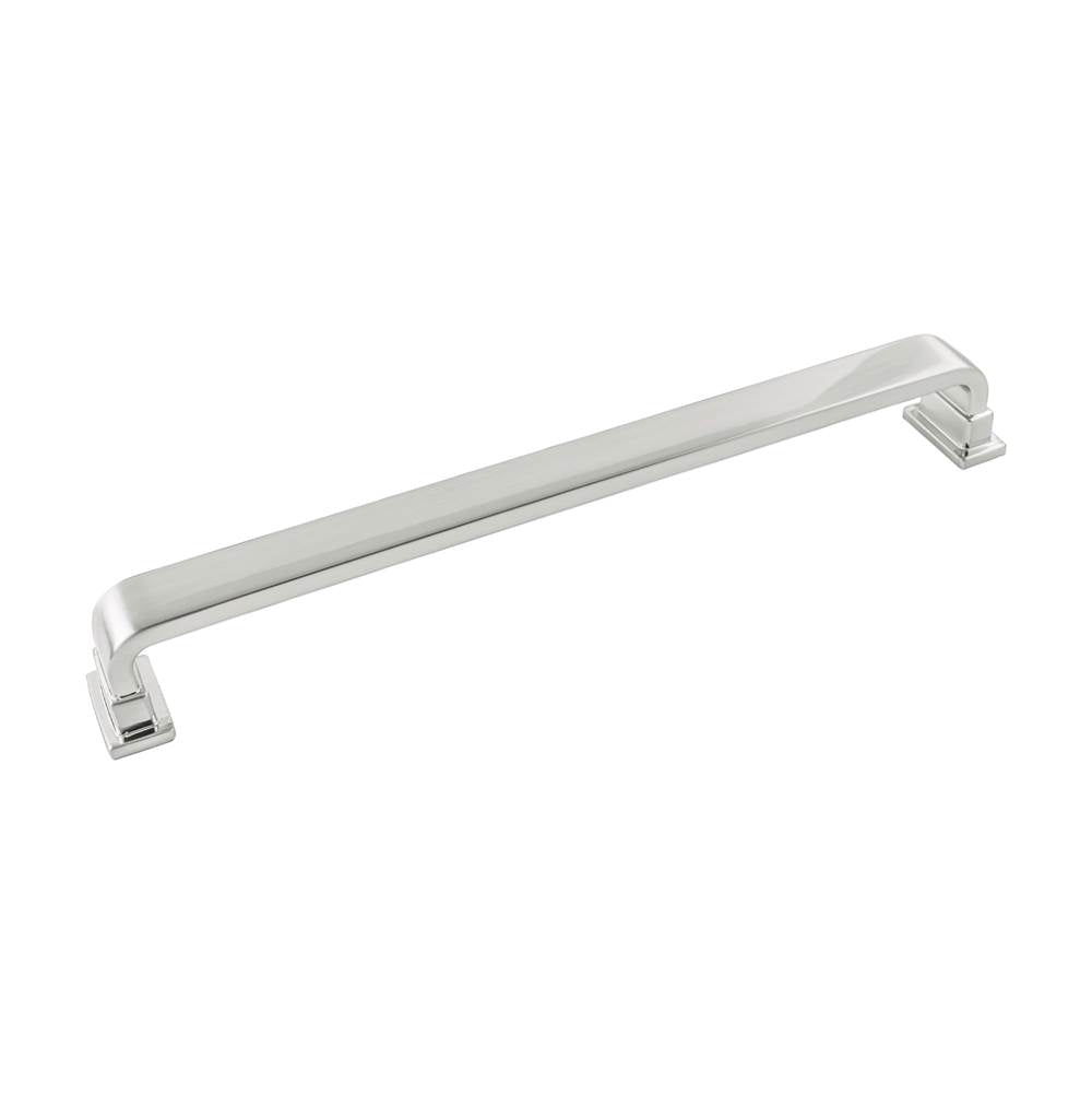 Belwith Keeler - Brighton Collection Pull 8-13/16 Inch (224mm) Center to Center Satin Nickel Finish - Satin Nickel