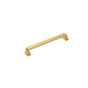 Belwith Keeler - Brighton Collection Appliance Pull 12 Inch Center to Center Brushed Golden Brass Finish - Brushed Golden Brass