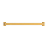Brighton Collection Appliance Pull 18 Inch Center to Center Brushed Golden Brass Finish