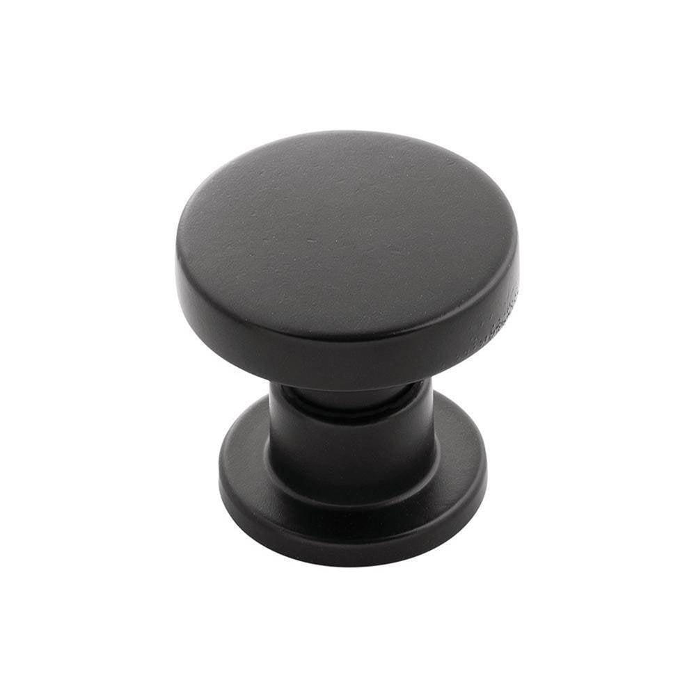 Belwith Keeler - Knob 1-1/4 Inch Diameter - Matte Black