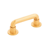 Belwith Keeler - Pull 3 Inch Center to Center - Brushed Golden Brass