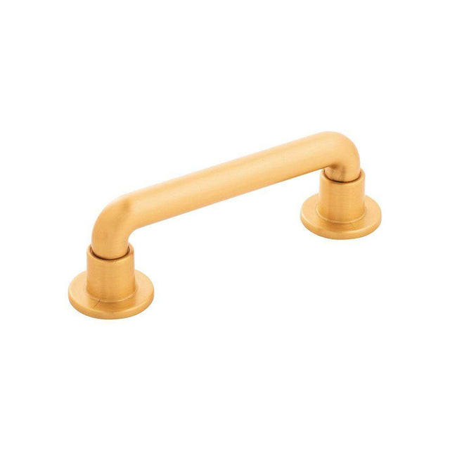 Belwith Keeler - Pull 3-3/4 Inch (96mm) Center to Center - Brushed Golden Brass