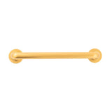 Urbane Collection Pull 6-5/16 Inch (160mm) Center to Center Brushed Golden Brass Finish