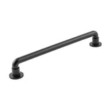 Belwith Keeler - Urbane Collection Pull 8-13/16 Inch (224mm) Center to Center Matte Black Finish - Matte Black
