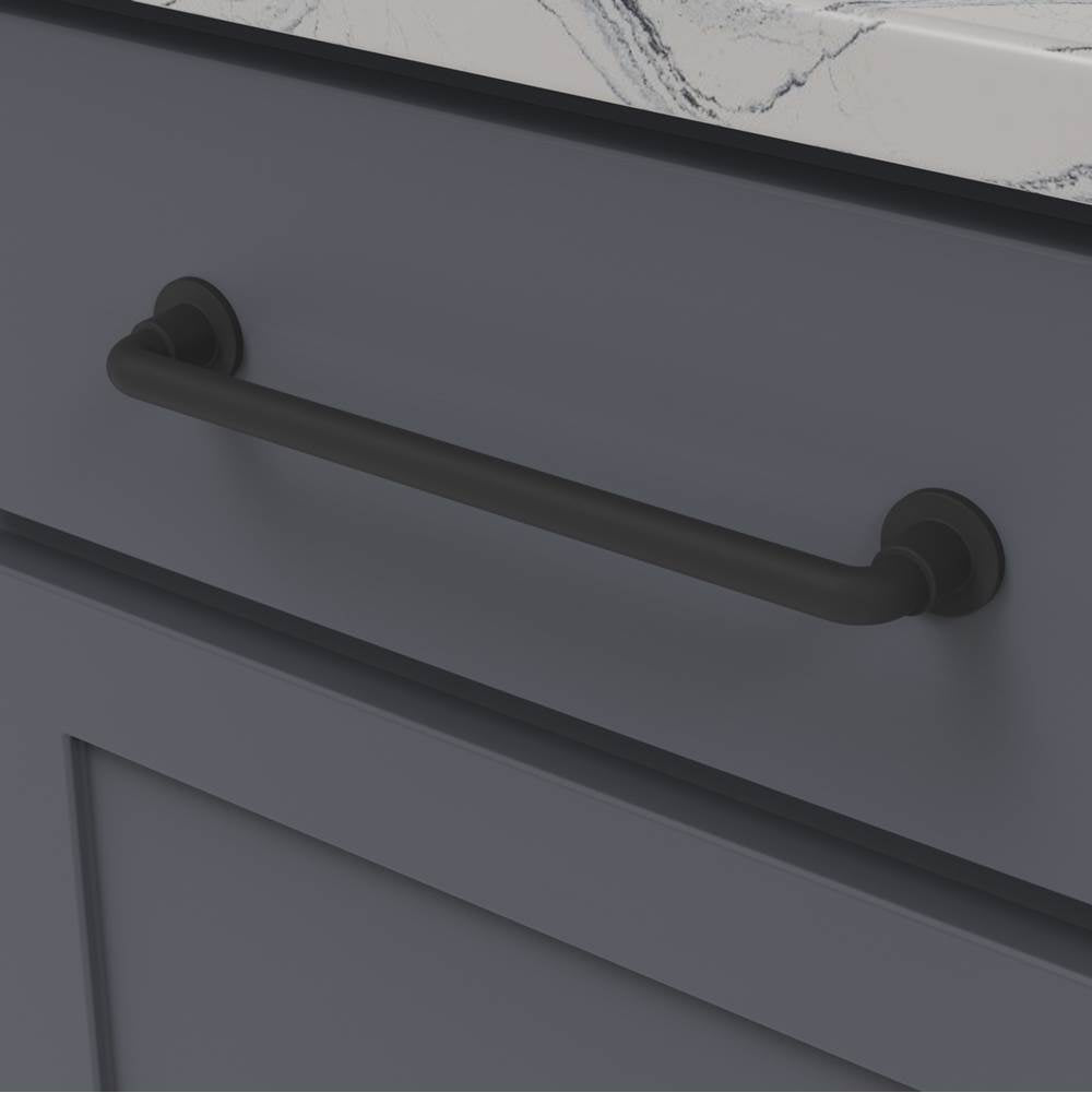 Urbane Collection Pull 8-13/16 Inch (224mm) Center to Center Brushed Golden Brass Finish