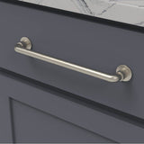 Urbane Collection Pull 8-13/16 Inch (224mm) Center to Center Brushed Golden Brass Finish