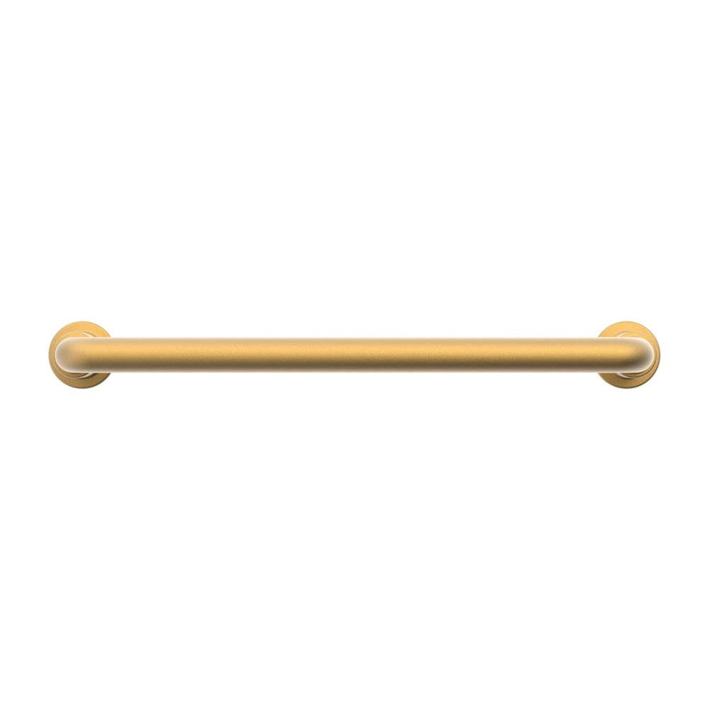 Urbane Collection Appliance Pull 12 Inch Center to Center Brushed Golden Brass Finish