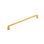 Belwith Keeler - Urbane Collection Appliance Pull 18 Inch Center to Center Brushed Golden Brass Finish - Brushed Golden Brass