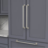 Urbane Collection Appliance Pull 18 Inch Center to Center Brushed Golden Brass Finish