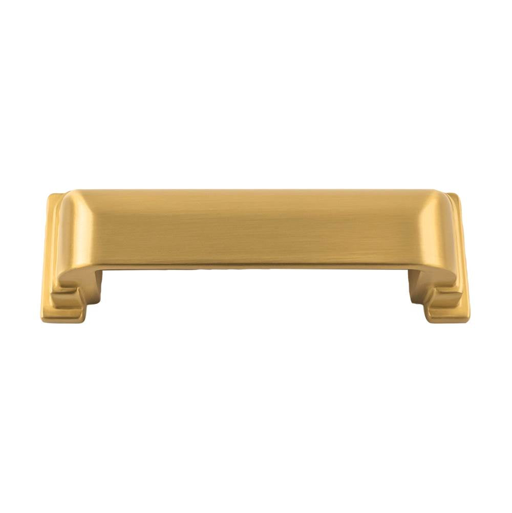 Belwith Keeler - Brighton Collection Cup Pull 3-3/4 Inch (96mm) Center to Center Brushed Golden Brass Finish - Brushed Golden Brass