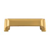 Belwith Keeler - Brighton Collection Cup Pull 3-3/4 Inch (96mm) Center to Center Brushed Golden Brass Finish - Brushed Golden Brass