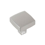 Belwith Keeler - Knob 1-1/4 Inch Square - Satin Nickel
