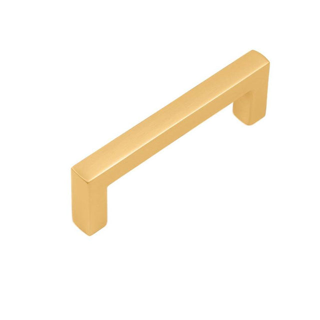 Belwith Keeler - Pull 3-3/4 Inch (96mm) Center to Center - Brushed Golden Brass