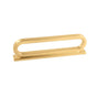 Belwith Keeler - Pull 3 Inch and 3-3/4 Inch (96mm) Center to Center - Brushed Golden Brass