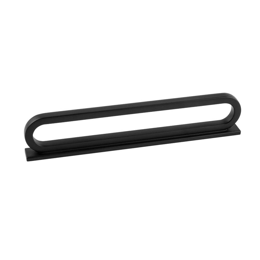 Belwith Keeler - Pull 5-1/16 Inch (128mm) and 6-5/16 Inch (160mm) Center to Center - Matte Black