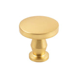 Belwith Keeler - Knob 1-1/4 Inch Diameter - Brushed Golden Brass