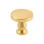 Belwith Keeler - Knob 1-1/4 Inch Diameter - Brushed Golden Brass