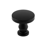 Belwith Keeler - Knob 1-1/4 Inch Diameter - Matte Black