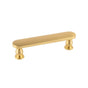 Belwith Keeler - Pull 3-3/4 Inch (96mm) Center to Center - Brushed Golden Brass