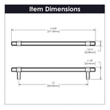 Appliance Pull 12 Inch Center to Center