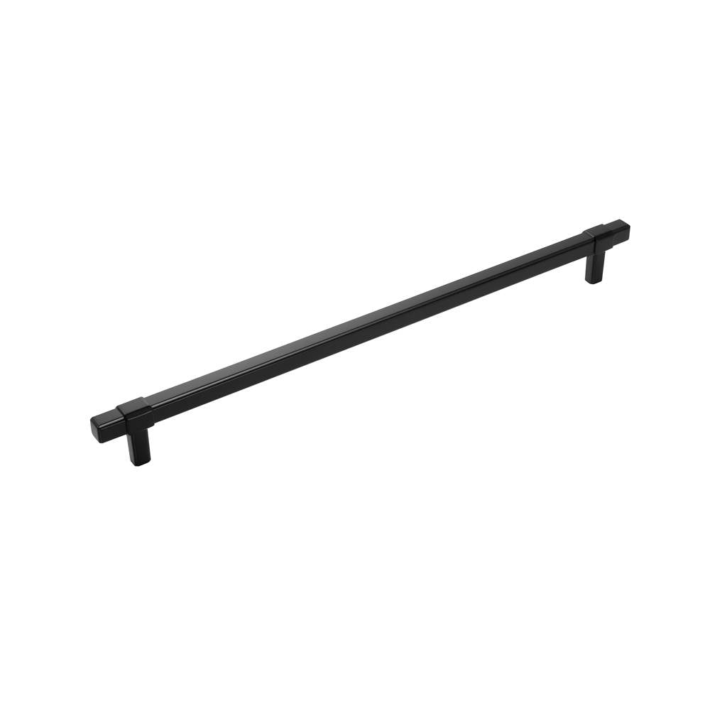 Belwith Keeler - Monroe Collection Appliance Pull 18 Inch Center to Center Matte Black Finish - Matte Black