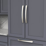 Vale Collection Appliance Pull 12 Inch Center to Center Polished Nickel Finish
