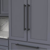 Ostia Collection Appliance Pull 18 Inch Center to Center Polished Nickel Finish