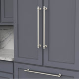 Ostia Collection Appliance Pull 18 Inch Center to Center Polished Nickel Finish