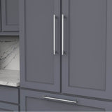Verge Collection Appliance Pull 12 Inch Center to Center Brushed Golden Brass Finish