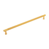 Belwith Keeler - Verge Collection Appliance Pull 18 Inch Center to Center Brushed Golden Brass Finish - Brushed Golden Brass