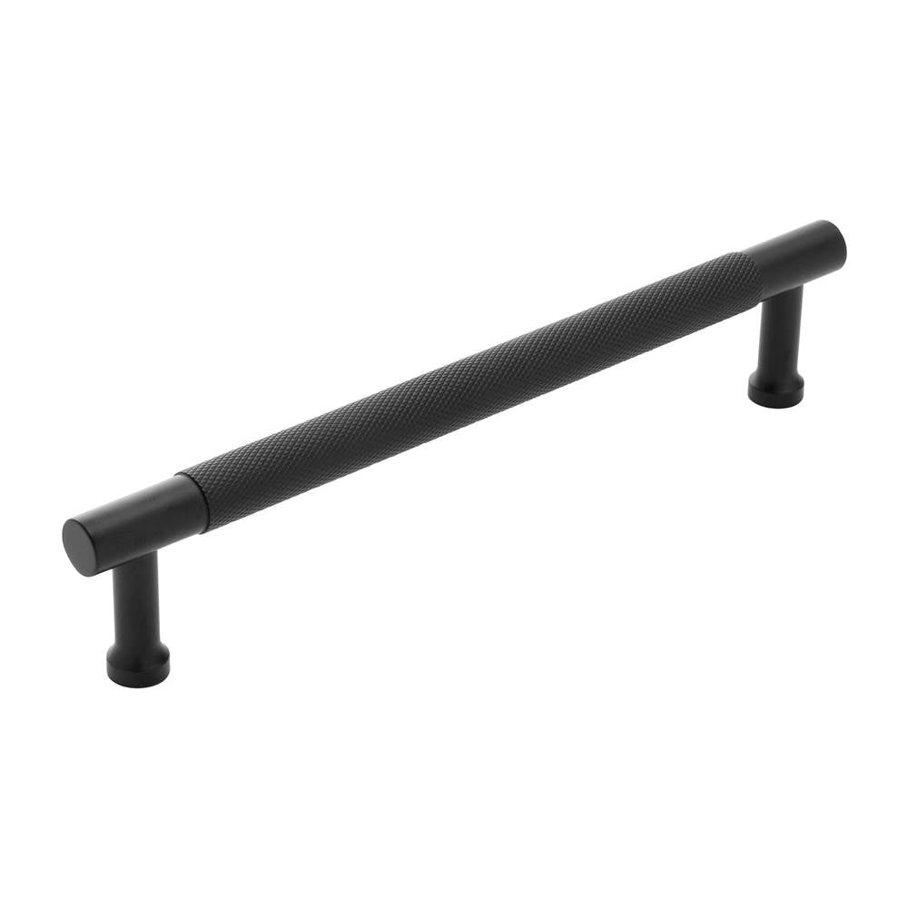 Belwith Keeler - Verge Collection Pull 6-5/16 Inch (160mm) Center to Center Matte Black Finish - Matte Black
