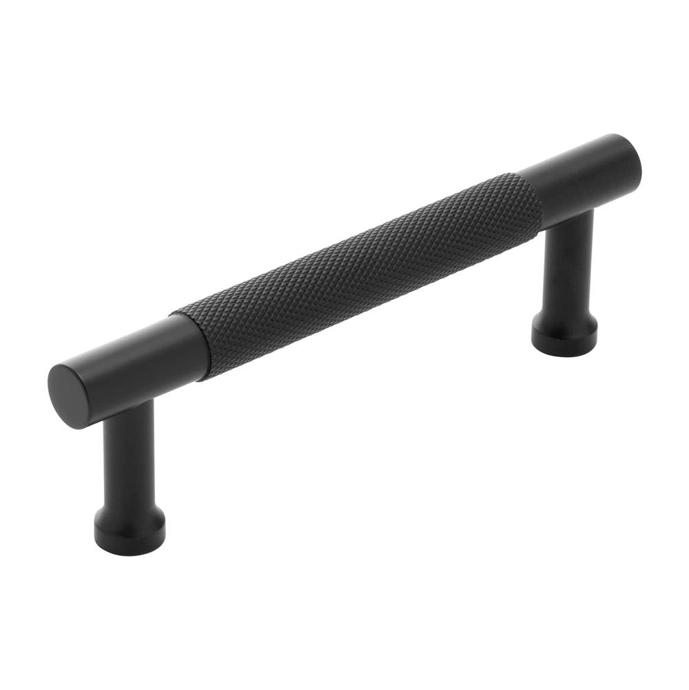 Belwith Keeler - Verge Collection Pull 3-3/4 Inch (96mm) Center to Center Matte Black Finish - Matte Black