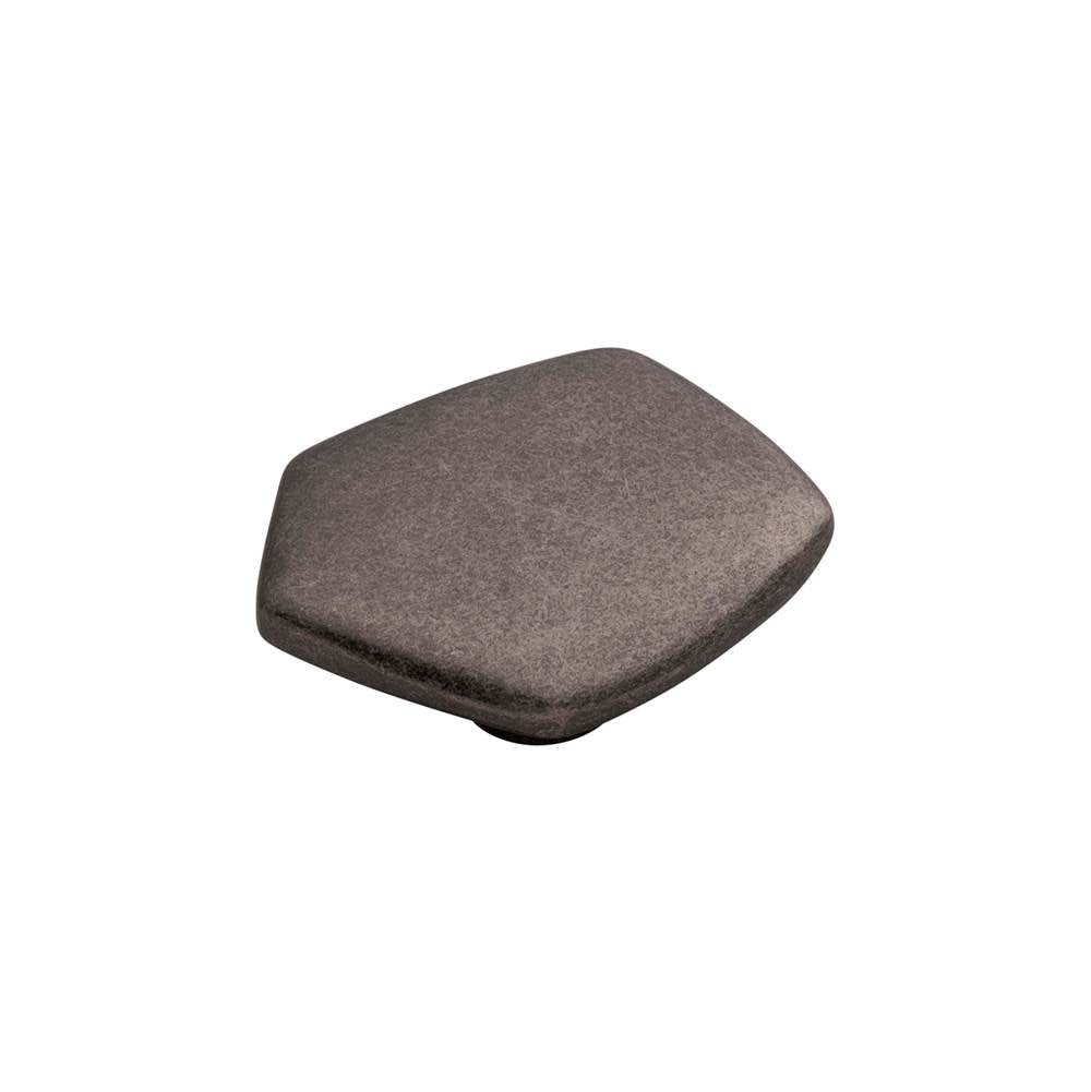 Belwith Keeler - KNOB, 2-5/16'' X 2-1/8'' - Black Nickel Vibed