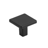 Belwith Keeler - Knob 1-5/16 Inch Square - Matte Black
