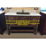 Bertch - 45''  4 Drawer and 2 Door Vanity in White - White