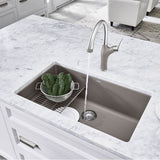 Artona Pull-Down Dual-Spray Kitchen Faucet - PVD Steel/Anthracite