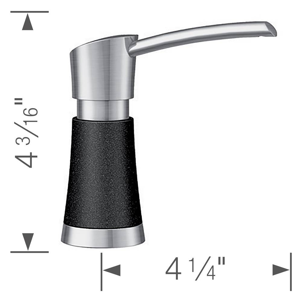 Artona Soap Dispenser - PVD Steel