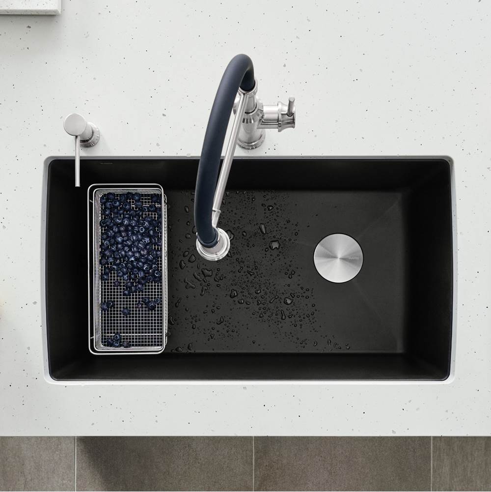 Diamond SILGRANIT 33.5'' Super Single Dual Mount Kitchen Sink - Cafe