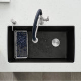 Diamond SILGRANIT 33.5'' Super Single Dual Mount Kitchen Sink - Cafe