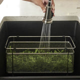 Performa Cascade SILGRANIT 32'' Single Bowl Undermount Kitchen Sink with Colander - Cafe