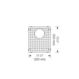 Stainless Steel Sink Grid for Liven Bar & Precis 50/50 Sink