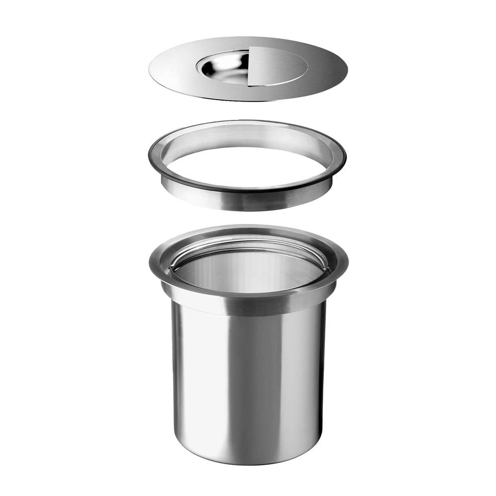Blanco - Solon Dual Mount Compost System - Stainless Steel