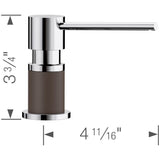 Lato Soap Dispenser - Chrome