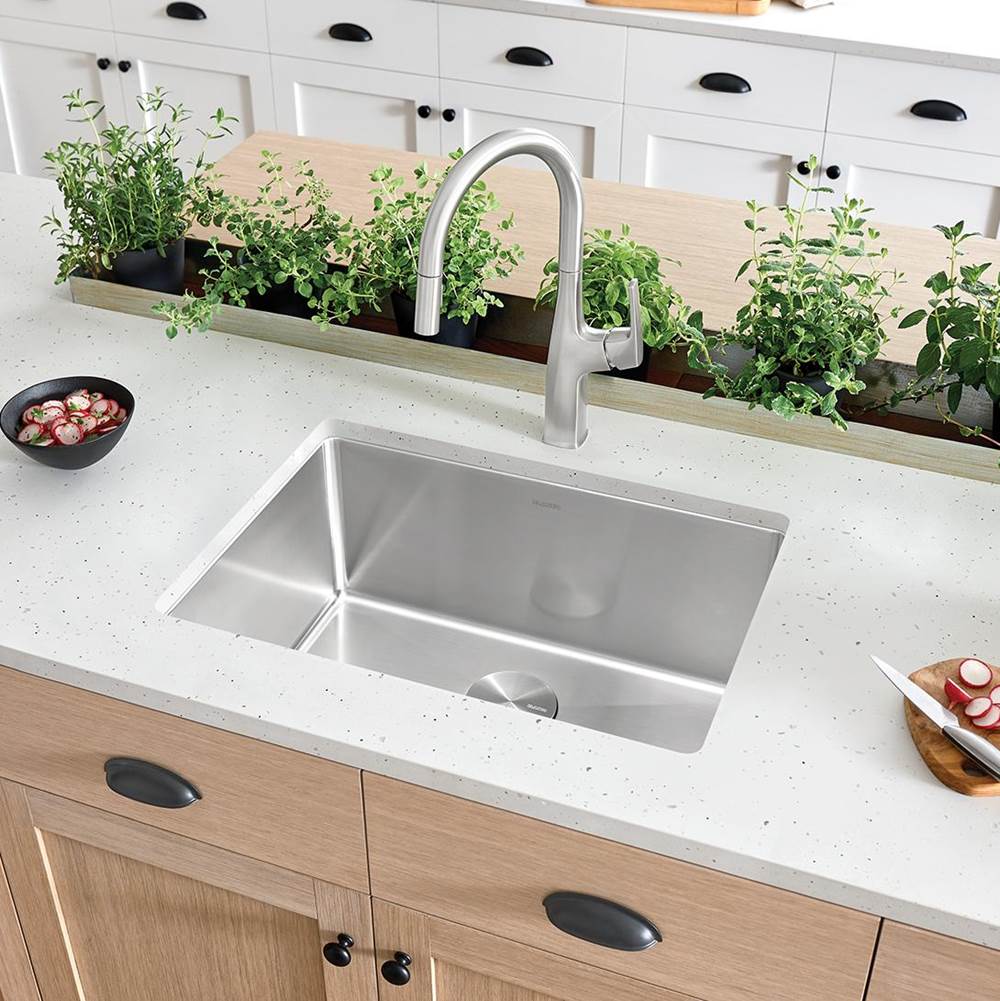 Cuvee R15 25'' Single Bowl Undermount Stainless Steel Kitchen Sink
