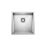 Blanco - Precision R0 17'' Undermount Stainless Steel Bar Sink - Satin Polish