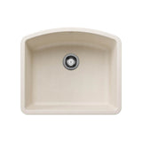 Blanco - Diamond SILGRANIT 24'' Single Bowl Undermount Kitchen Sink - Soft White - Soft White