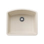 Blanco - Diamond SILGRANIT 24'' Single Bowl Undermount Kitchen Sink - Soft White - Soft White